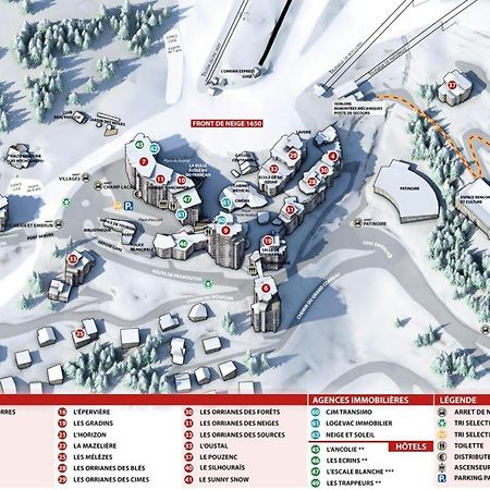Residence Orr Des Neiges - Studio 2 Personnes Coeur De Station Refait A Neuf Mae-6644 Les Orres Exteriör bild